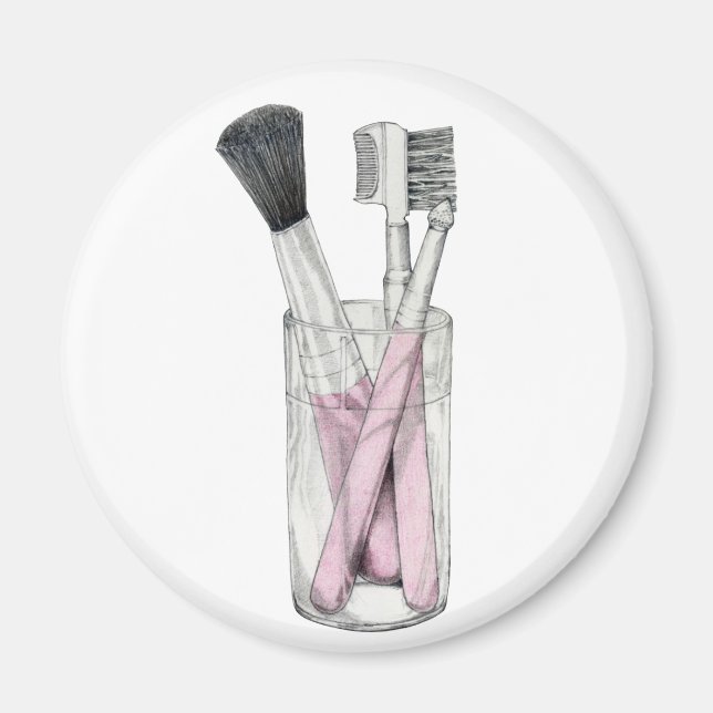 Makeup-penslar, magnet (Framsidan)