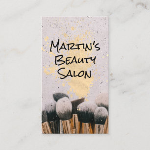 Makeup-penslar Makeup Artist Visitkort