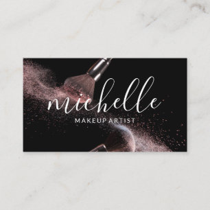 Makeup-penslar Marble Visitkort