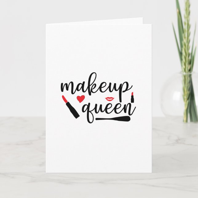 Makeup Queen Kort (Framsida)