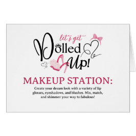 Makeup Station-mappat kort