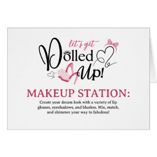 Makeup Station-mappat kort