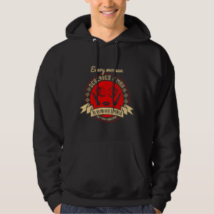 Makeup - varje kvinna förtjänar en man hoodie