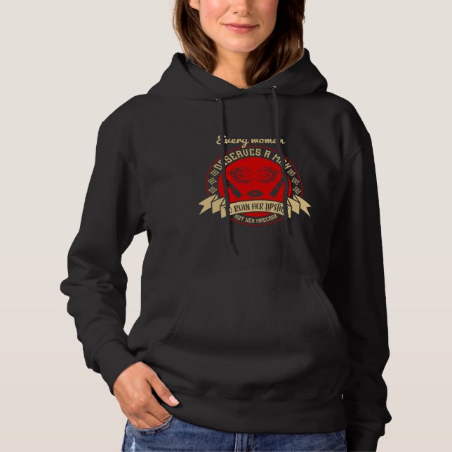Makeup - varje kvinna förtjänar en man t shirt (Framsida)