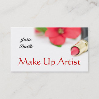 MakeUpArtist visitkort