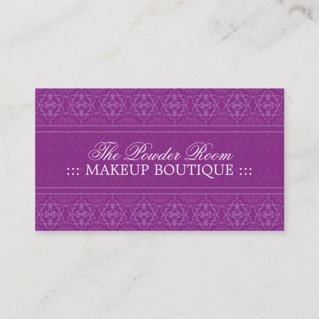 MakeupBoutiquevisitkort Visitkort (Framsida)