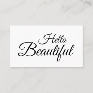 Makeupkonstnär, hårstylist/salongvisitkort visitkort