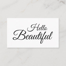 Makeupkonstnär, hårstylist/salongvisitkort visitkort