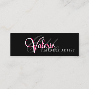 Makeupkonstnär Mini Visitkort