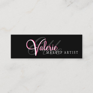 Makeupkonstnär Mini Visitkort