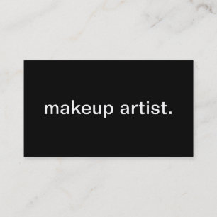 Makeupkonstnär Visitkort