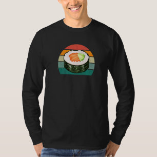 Maki mat rå fisk Japan Asien kinesiskt Ris Tång T Shirt