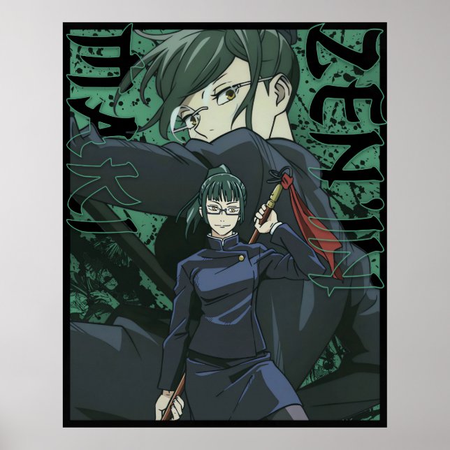 Maki Zen'in Poster (Framsidan)