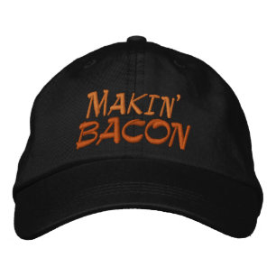 Makin bacon broderad keps