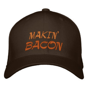 Makin'Bacon Broderad Keps