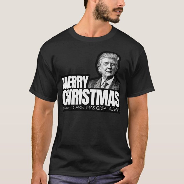 Making Christmas Great Again T Shirt (Framsida)