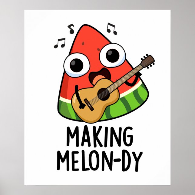 Making Melon-dy Funny Melon Pun  Poster (Framsidan)
