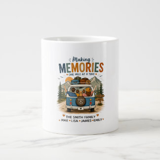 Making Memories One Mile at a Time | Custom Family Jumbo Mugg