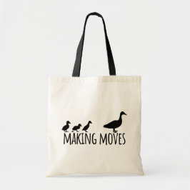 Making Moves Mama Duck and Ducklings Motivational Tygkasse