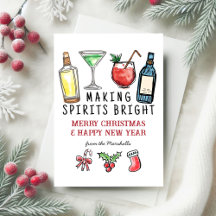 Making Spirits Bright Cocktails Christmas New Year
