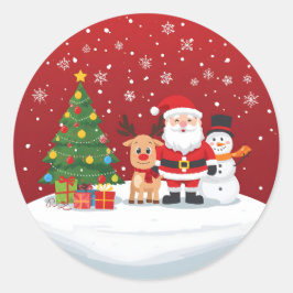 Making Spirits Bright Runt Klistermärke