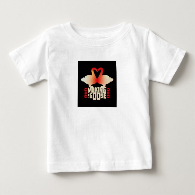 MAKING THE GOOSE BY MASANSER PIXELAT T SHIRT (Framsida)