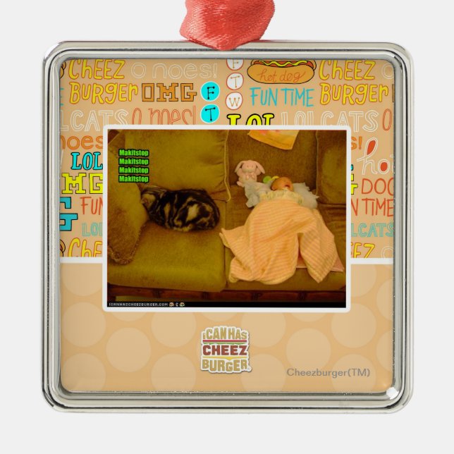 Makitstop Julgransprydnad Metall (Framsidan)