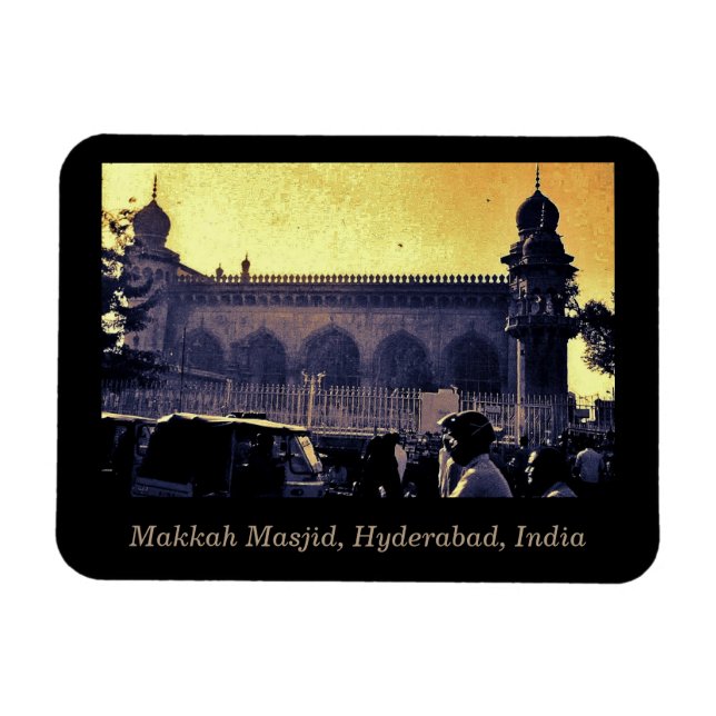 Makkah Masjid Magnet (Horisontell)