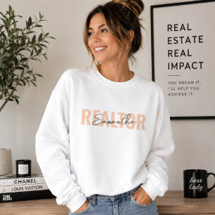 Mäklarensvärmedräkt Fastighetsmäklare Pullover T Shirt