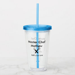 Mäkokonköksmästare tillsätt text namn cutl take away mugg