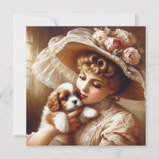 MAKOM1000- VINTAGE DAM ART JULKORT