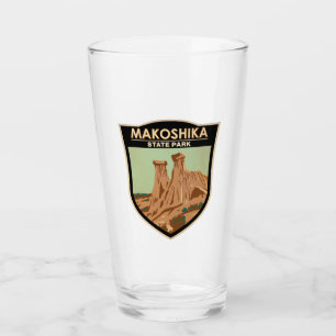 Makoshika State Park Montana Vintage Glaskopp