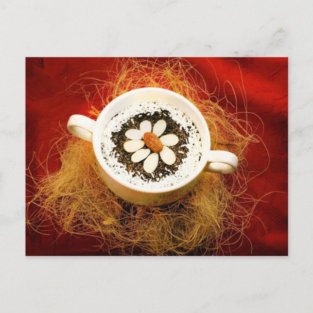 Makówki Dessert i Dubbla Handlad Mugg Vykort (Framsida)