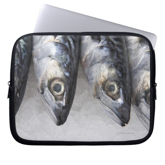 Makrill, färsk fångst av dagen laptop sleeve (Framsidan)