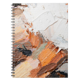 Makro. Abstrakt konst. Uttrycklig präglad pastörol Anteckningsbok