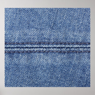 Makro Blue Denim, Struktur. Poster