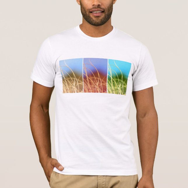 Makro Grass Trio Tee Shirt (Framsida)