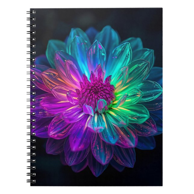 Makro Prism Kronblad Anteckningsbok (Framsidan)