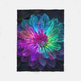 Makro Prism Kronblad Fleecefilt