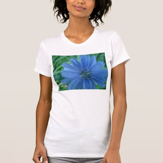 Makroblått Tee Shirt (Framsida)