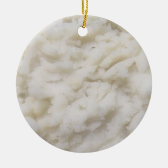 Makropotatis Julgransprydnad Keramik (Framsidan)