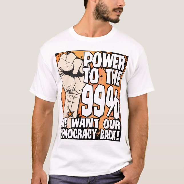 Makt åt 99% tee (Framsida)