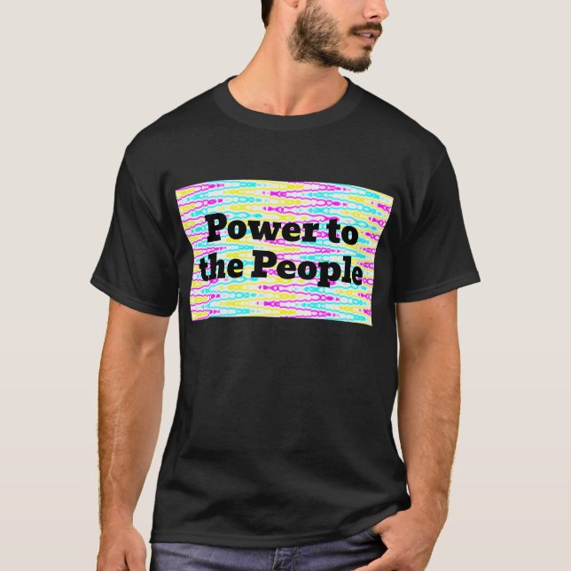 Makt till folket t shirt (Framsida)