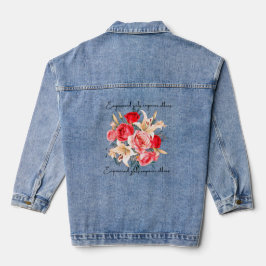 Makten på flickors rättigheter andra Denim Jacka