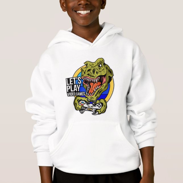 Mäktig T-Rex T Shirt (Framsida)