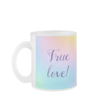 Mäktigt Pastel Rainbow Bröllop "Äkta kärlek"!