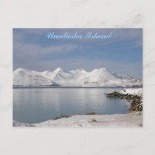 Makushinbergen på en sund vinterdag vykort