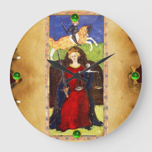 MÅL 8 FÖR ANTIKVAT RENAISSANCE/RÄTTSLIG PRÖVNI STOR KLOCKA