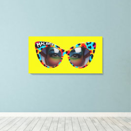 MAL ANTIE / Crazy Aunt Afrikaans humor Canvastryck