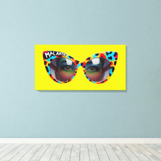 MAL ANTIE / Crazy Aunt Afrikaans humor Canvastryck